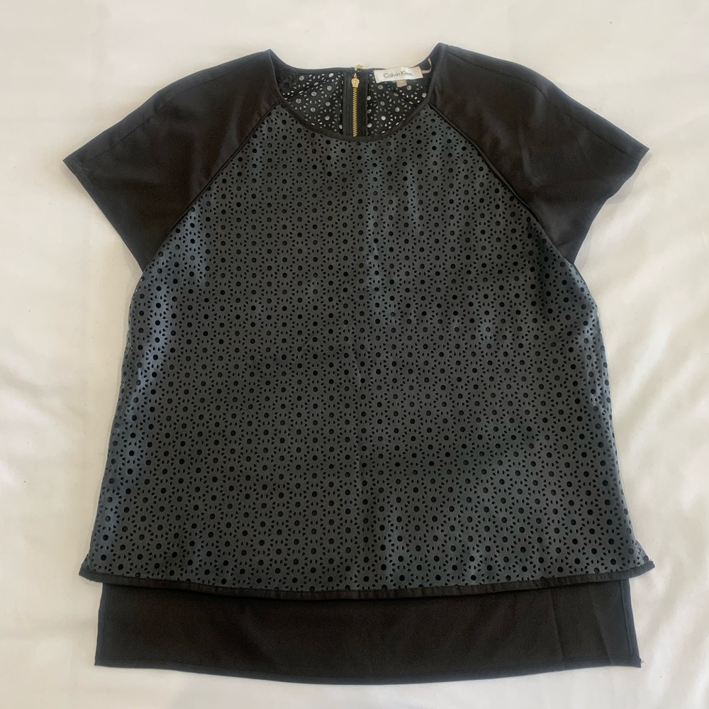 Calvin Klein Leather Top